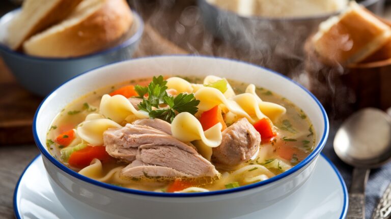 Hearty Chicken Noodle Soup Recipe